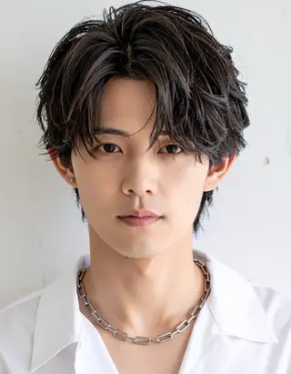 ショート パーマ メンズ men’s SUNのヘアスタイル