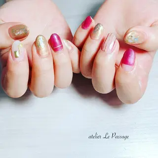 ネイル Atelier Le Passage所属・h nakatsukaのネイルデザイン