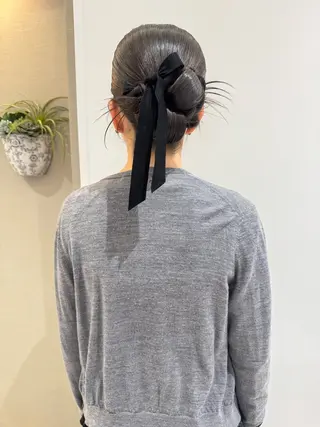 セミロング ヘアアレンジ ヘアアレンジ支持率 No.1🥇RIKOのヘアスタイル