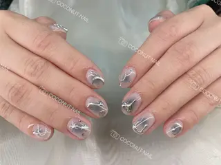 ネイル 神田 ココナッツのネイルデザイン