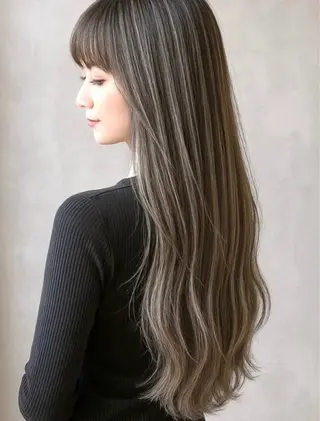 ロング 鈴木 颯人のヘアスタイル