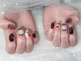 ネイル 【Eclat ｴｸﾗ】nail＆beauty所属・Eclat〔ｴｸﾗ〕 MOEKA𝜗𝜚*のネイルデザイン