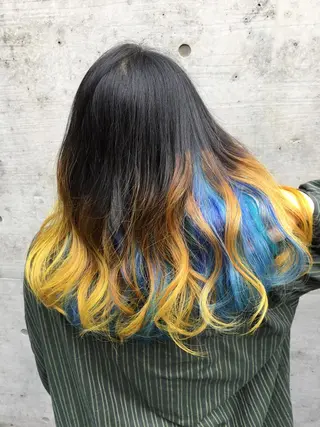 ミディアム カラー 韓国ヘア🤍髪質改善 🇰🇷AKANEのヘアスタイル