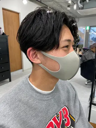 メンズ 🫧モテパーマ/ツヤ 縮毛/AI🫧のヘアスタイル