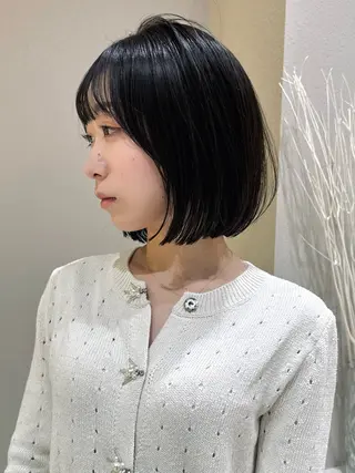 ショート 🩵縮毛矯正・ボブ 岩原朋也🩵のヘアスタイル