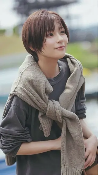 ショート ナチュラル大人っぽい スタイル　MAORIのヘアスタイル