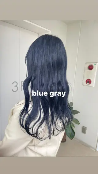 ロング カラー miko🪽地毛風/ ハイトーン/レイヤーのヘアスタイル