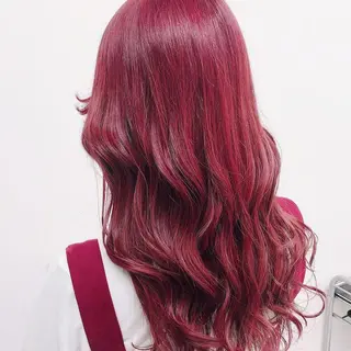 ロング ARMONY 神宮前所属・コテ巻き風パーマ 🦋そま🦋のヘアスタイル