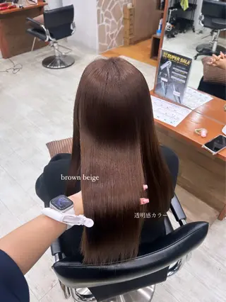 カラー CIEL 難波店所属・🎀透明感/レイヤ ー/Kotona🎀のヘアスタイル