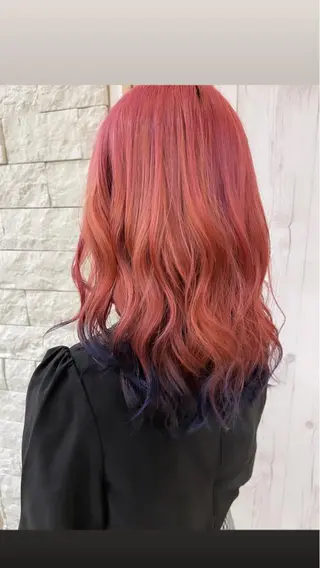 カラー 名古屋のピンク好き かずくん🦩のヘアスタイル