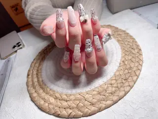 ネイル M🌷nail 長さだし専門店のネイルデザイン