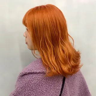 ミディアム カラー カット・ブリーチ TAIGAのヘアスタイル