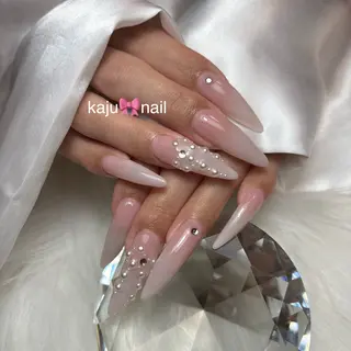 ロング Mariris所属・kaju🎀nail 堺筋本町 / 心斎橋のネイルデザイン