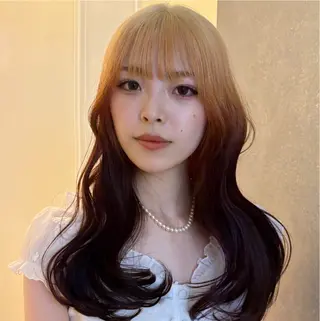 ミディアム カラー ブラウン/暖色/レイ ヤー/ココトキ🌺のヘアスタイル