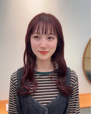 カラー aiko【艶カラー ・ミニモ年内で終了】のヘアスタイル