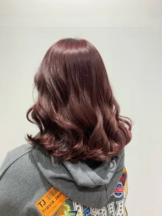 カラー D’asty梓川所属・山崎 夢奈のヘアスタイル