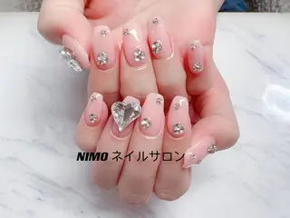 ショート カラー ネイル NIMO ネイルサロンのネイルデザイン