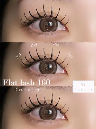 マツエク・マツパ Lashlift 👁️REBESTのマツエク・マツパデザイン