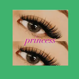 マツエク・マツパ princess 森 碧海のマツエク・マツパデザイン