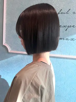 ショート 大宮/ボブ/縮毛矯正 大瀧菜月のヘアスタイル