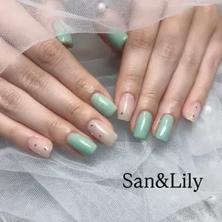 ネイル San＆Lily madokaのネイルデザイン