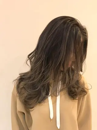 ロング シールエクステ⭐️ オオミタクヤのヘアスタイル