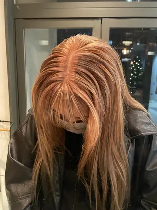 ロング カラー 後藤璃子 (ごとうりこ)のヘアスタイル