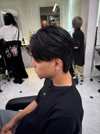 メンズ メンズ特化/上野 暖色カラー ダイチのヘアスタイル