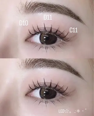 マツエク・マツパ ❥❥❥ maiのマツエク・マツパデザイン