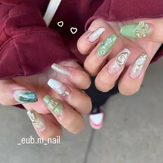 ネイル 深夜ネイルサロン eub.m_nailのネイルデザイン