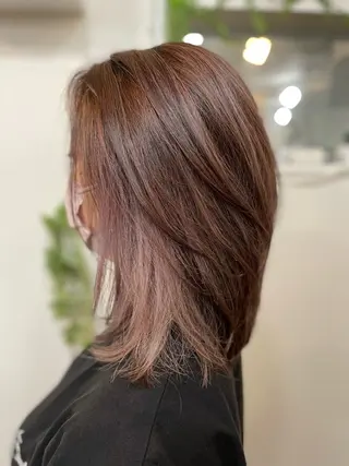 ミディアム 山口 隆城のヘアスタイル