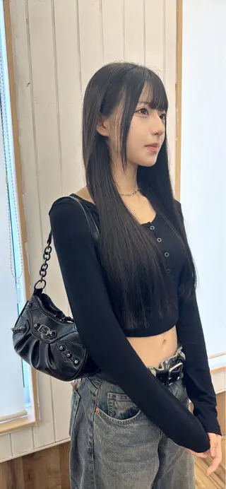 ロング Claire 【クレール】所属・富山駅徒歩8分/ 透明感カラーみきやのヘアスタイル