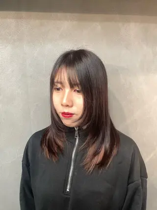 ロング カラー TNB TOKYO所属・エクステ/コーンロウ KURUMI⛓️🔥のヘアスタイル