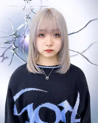 ミディアム カラー 相羽 佑哉のヘアスタイル