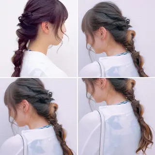 ロング ヘアアレンジ リリー /Men's/パーマのその他イメージ