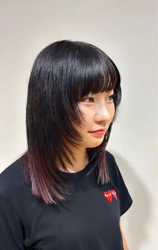 ミディアム メンズカット🔥 山田藍菜のヘアスタイル