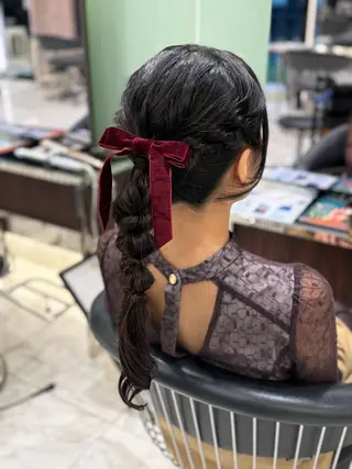 ヘアアレンジ ショートカット✂︎ 🌻ゆりな🌻のヘアスタイル