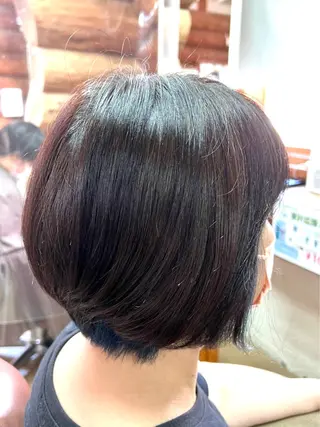 ミディアム 中谷 浩子のヘアスタイル