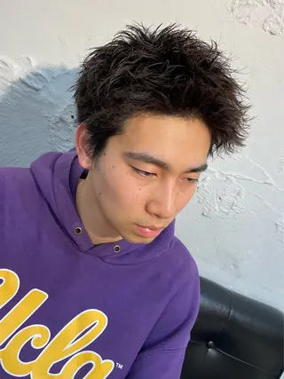 ショート QUONHEAL 淀屋橋所属・阿部 春道のヘアスタイル