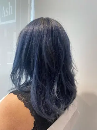 ロング カラー メンズ指名数No.1 鐸木桜子のヘアスタイル