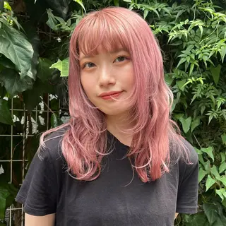 ロング カラー ボブハイトーン🦖 デザインMAMIのヘアスタイル