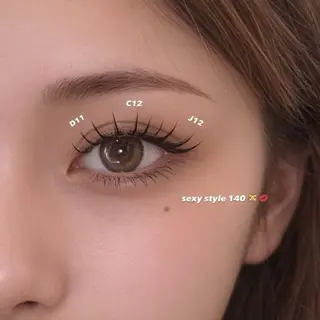 マツエク・マツパ 森川 紋茄のマツエク・マツパデザイン