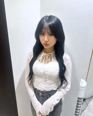 ロング カラー 🇰🇷韓国風艶髪 /AZUSA🤍のヘアスタイル