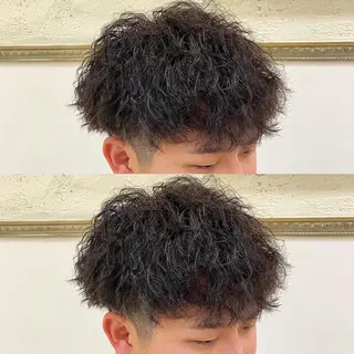 パーマ メンズ 年間2000名担当◎ パーマ職人/仲原佑樹のヘアスタイル