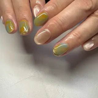 ネイル mai♡マグネット/ ニュアンス/マツパのマツエク・マツパデザイン