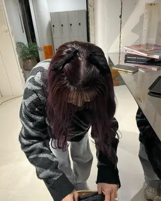 ロング 🟡ひろの/ツヤ カラー/髪質改善🟡のヘアスタイル