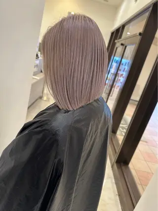 ミディアム LAKING　SHIGA所属・田中 亜弥のヘアスタイル