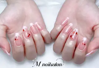 ネイル M🌷nail 長さだし専門店のネイルデザイン