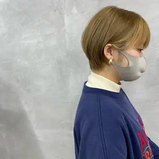 ショート カラー 田畑 智規のヘアスタイル