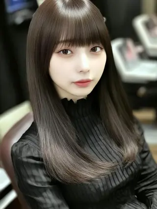 ロング カラー Roi ofGiseLのヘアスタイル